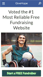 Mobile Screenshot of givehope.com