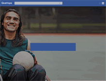 Tablet Screenshot of givehope.com